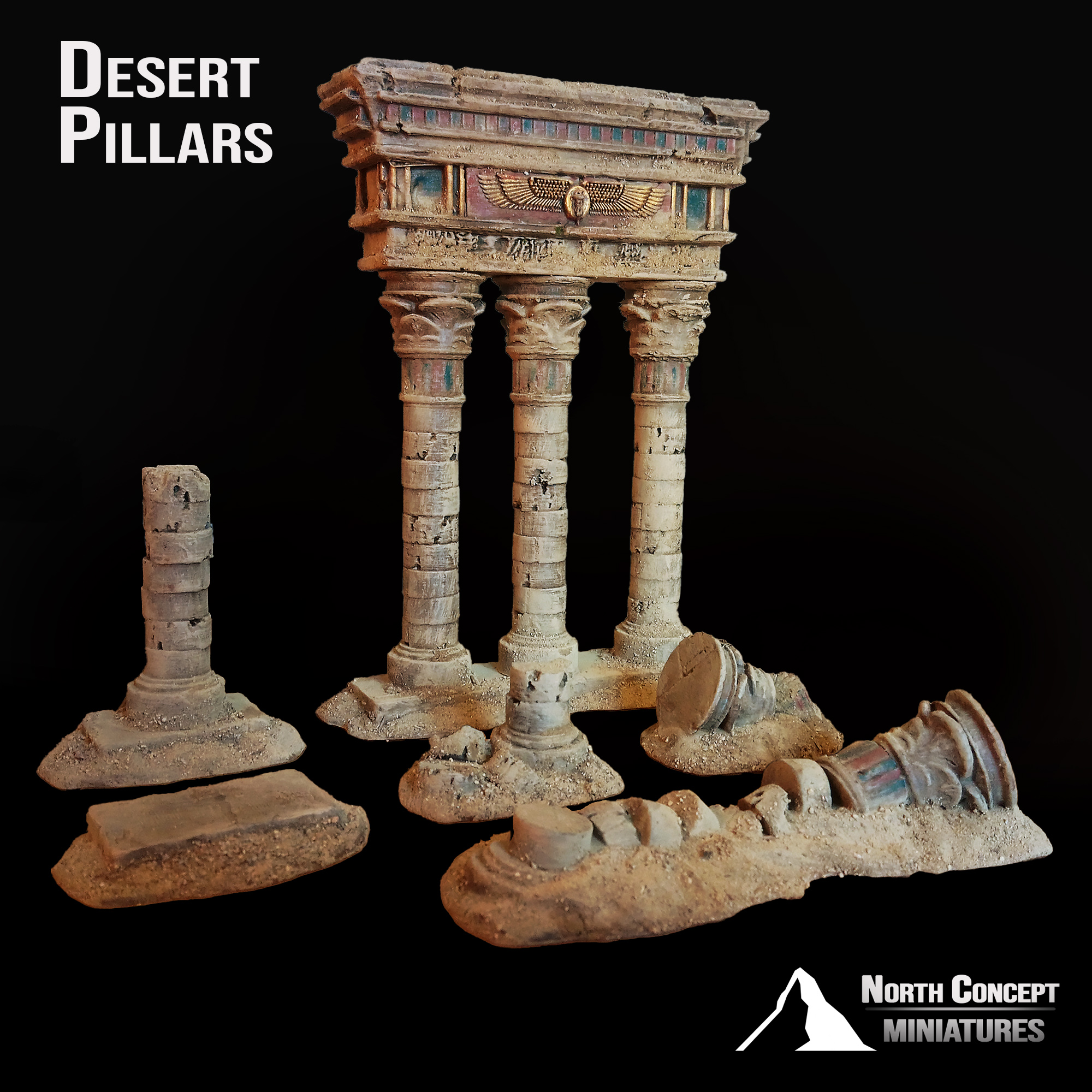 Egyptian Pillars - Terrain